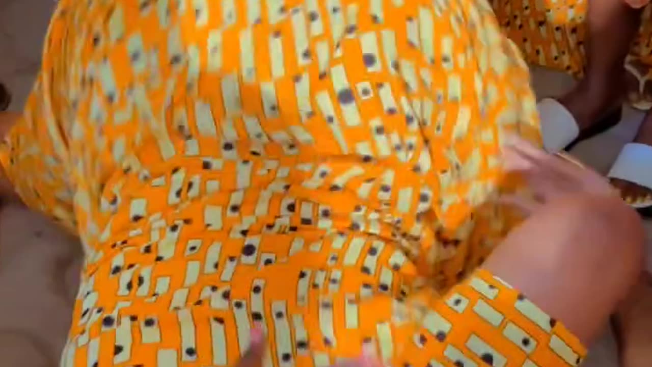 Twerking on the floor.