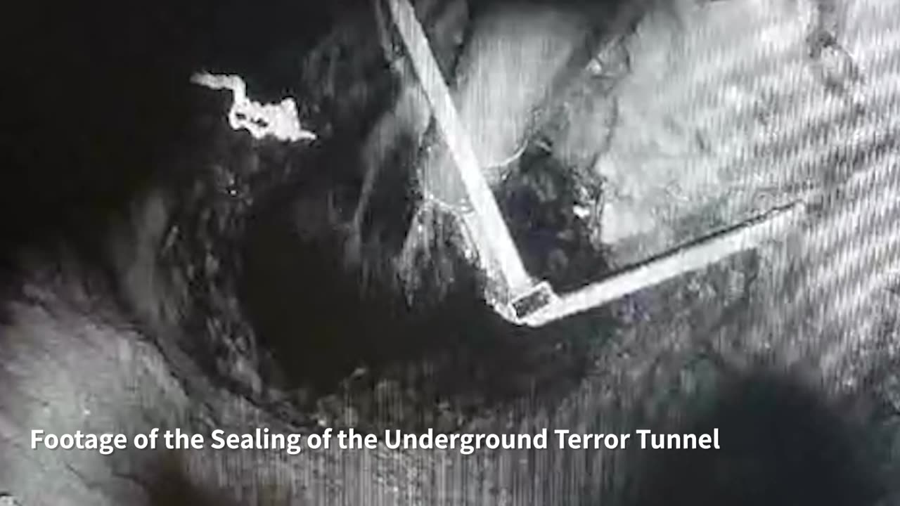 Attached is footage of the sealing operation within the infrastructure: