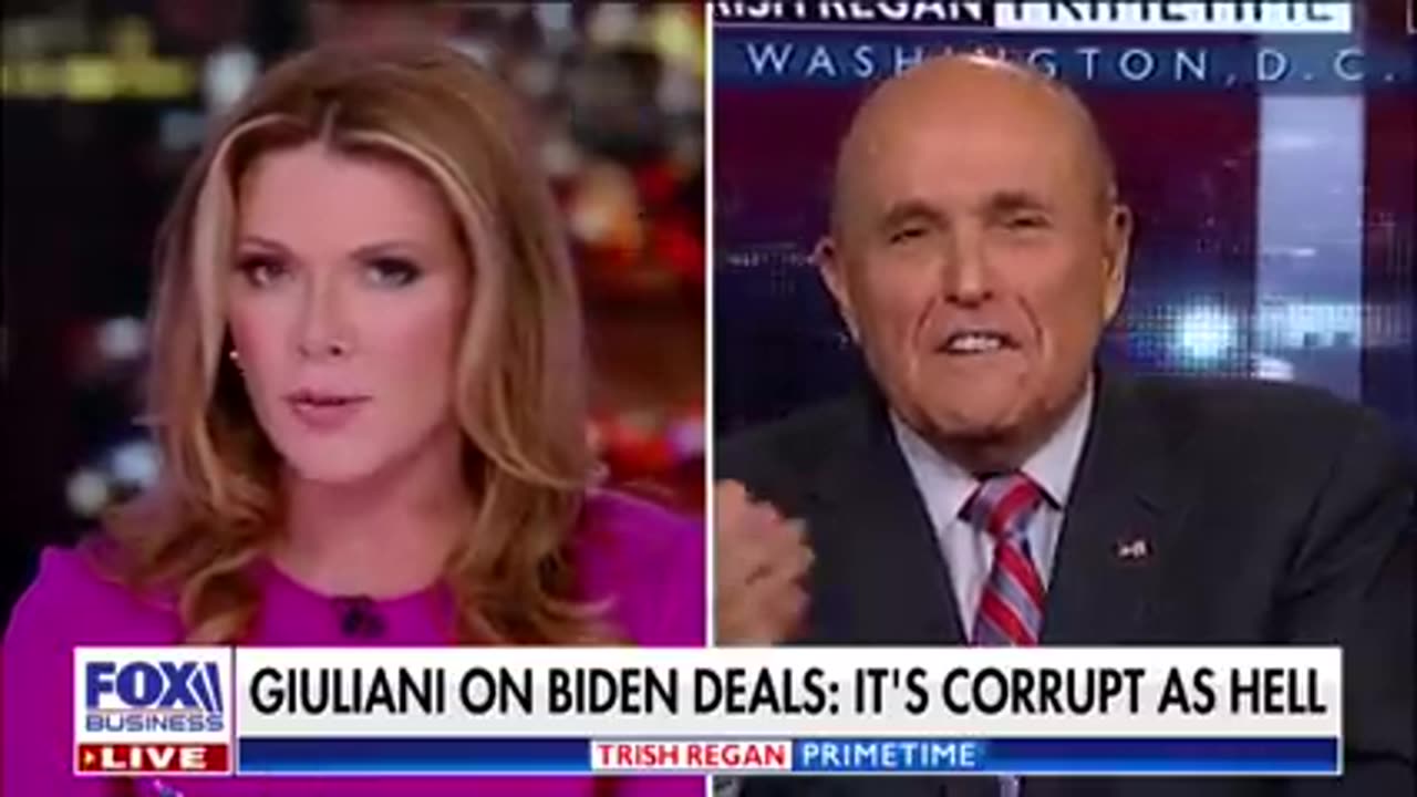 2020, Giuliani goes off on Biden deals- ‘It’s corrupt as heck