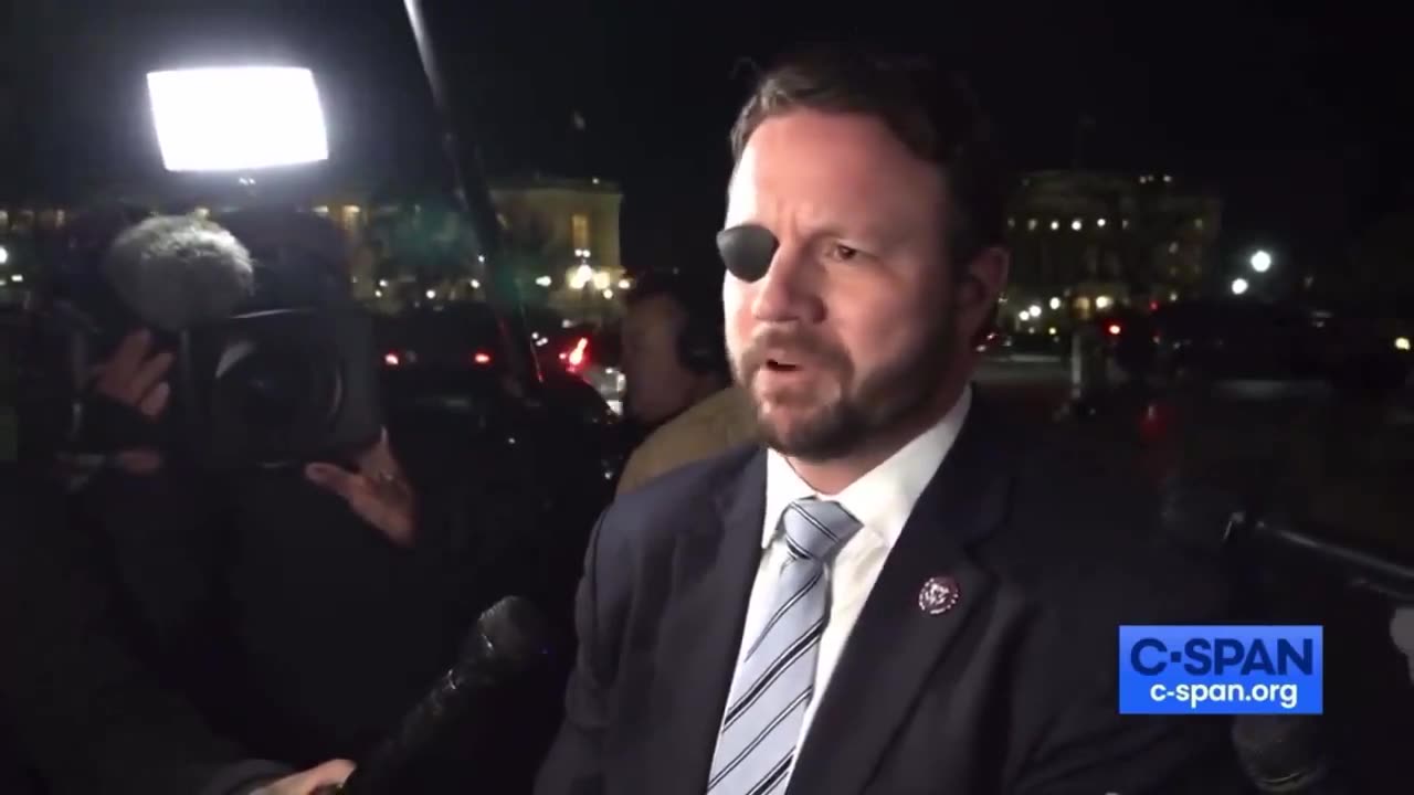 "Tough Guy" Dan Crenshaw lies about what we did in the Trump Admin...