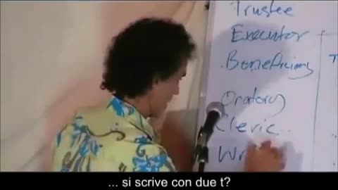 Santos Bonacci : Il diritto, rivendicare la propria sovranità