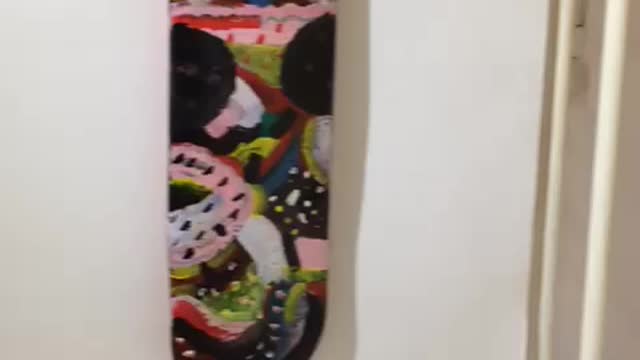 Custom Painted Skateboard