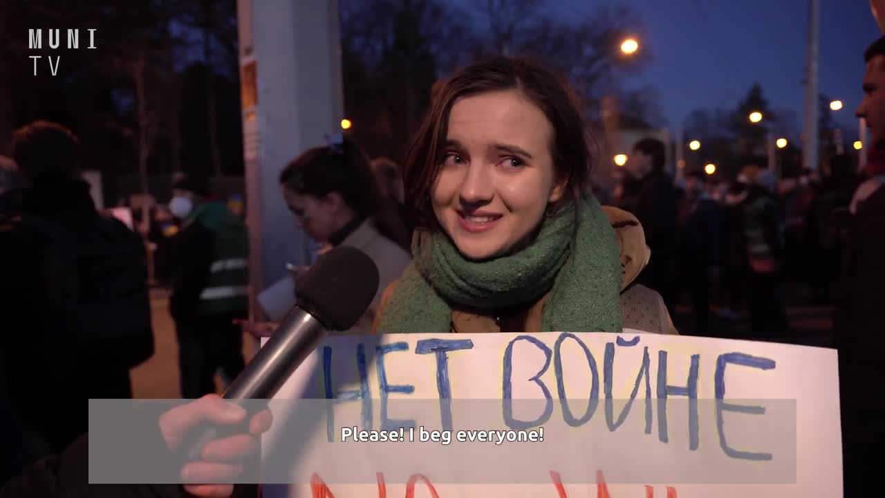 RUSSIAN STUDENT FROM MUNI: MY FRIENDS ARE BEING ARRESTED IN RUSSIA FOR PROTESTING WAR