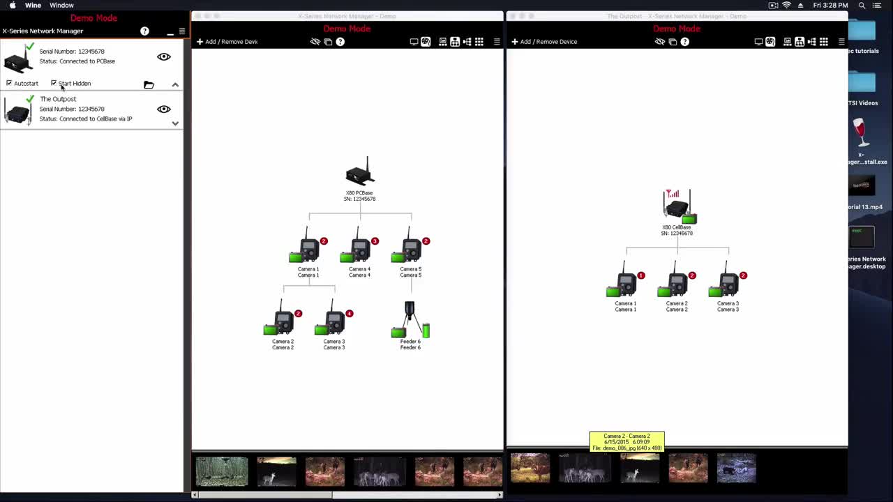 Mulit Base Software BuckEye Cam