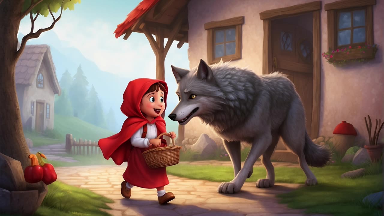 Brave Little Red Riding Hood