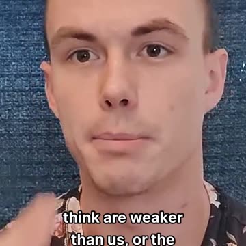 Does nature consume the weak