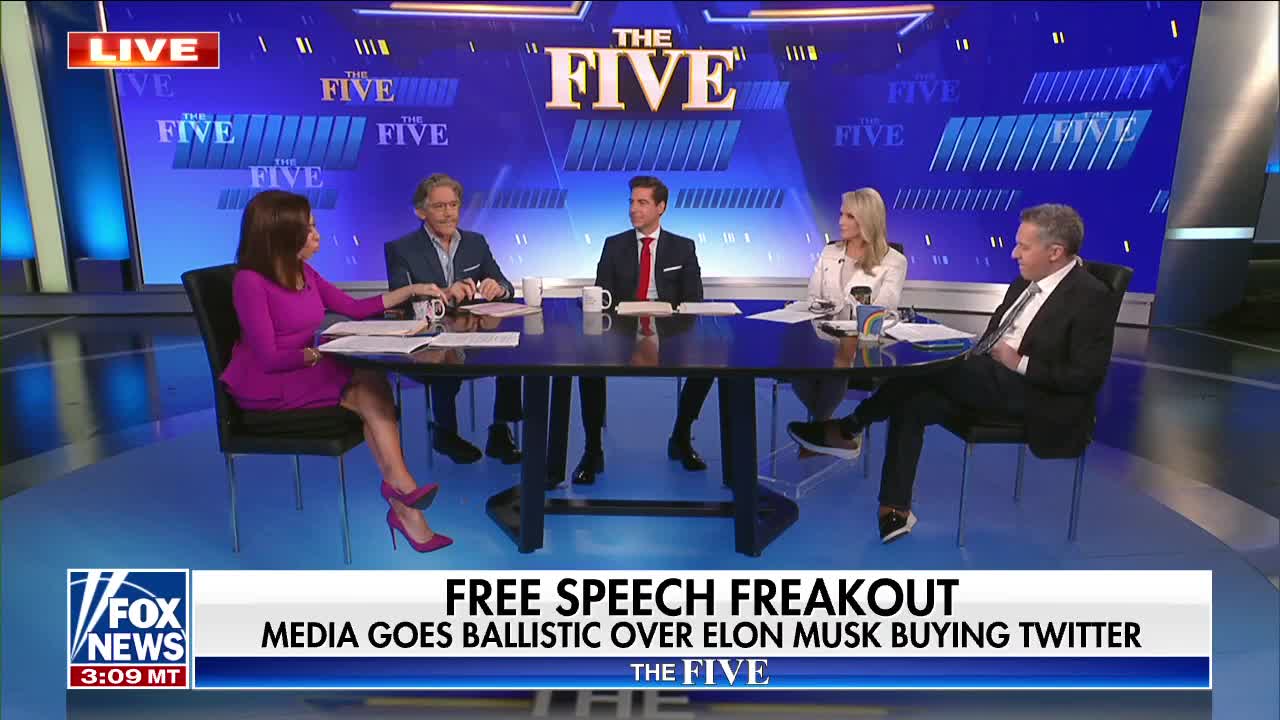 ‘The Five’ slams the media’s response to Musk’s Twitter takeover