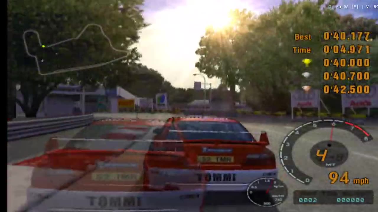 Gran Turismo 3 - License Test IA-1 1st Try(AetherSX2 HD)
