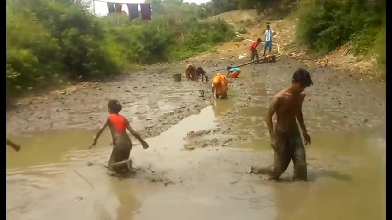 Hand Fishing In Village Pond Part-2.