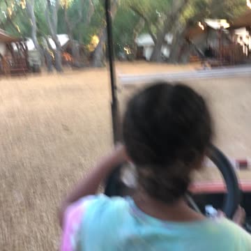 My daughter driving