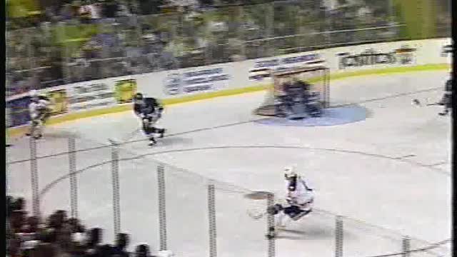 Match ou que Wayne Gretzky est devenue le meilleur buteur de l'histoire de la LNH