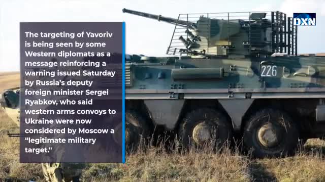 RUSSIA MOUNTS MISSILE STRIKE NEAR POLISH BORDER.