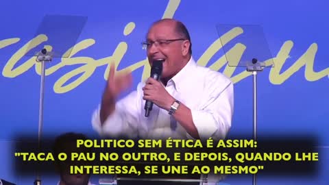 GERALDO ALCKMIN É MAIS DO MESMO