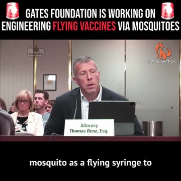 Gates Foundation Is Working On Engineering Flying Vaccines via Mosquitoes