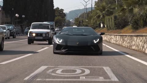 Lamborghini On Road