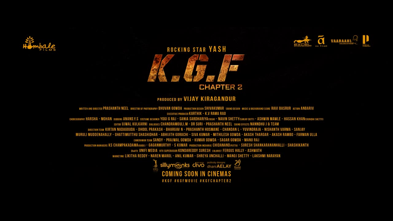 KGF Chapter 2 Teaser|Yash|srinidhi Shetty|Prashanth neel