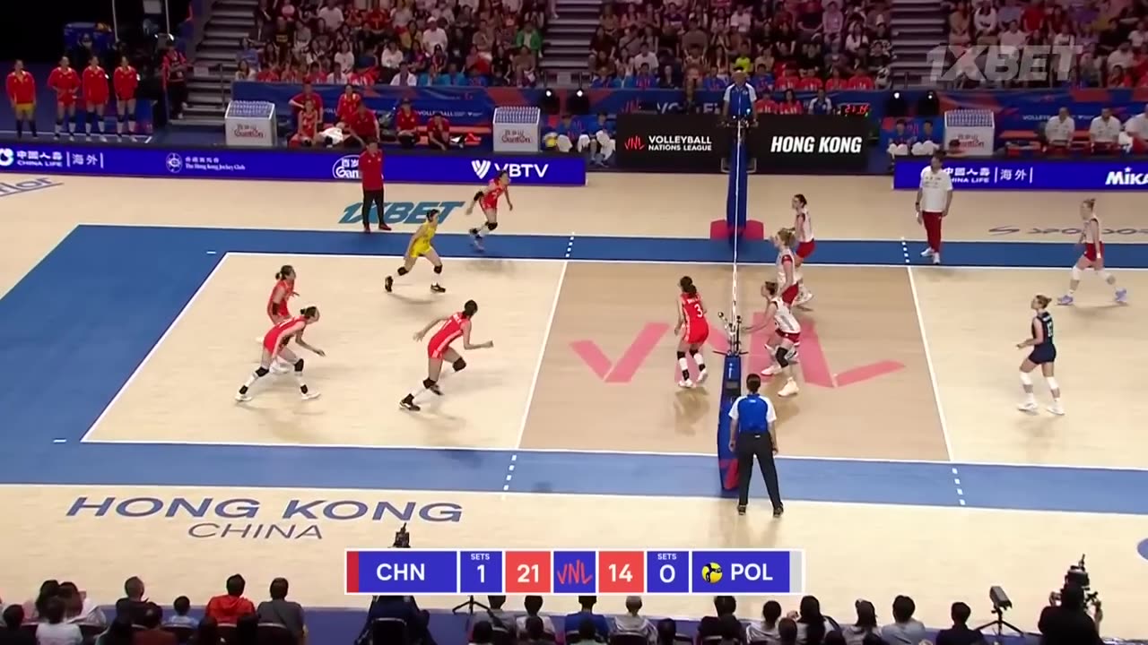 🔴 Highlights from Week 3 of Women's VNL 2024: 🇨🇳 CHN vs. 🇵🇱 POL