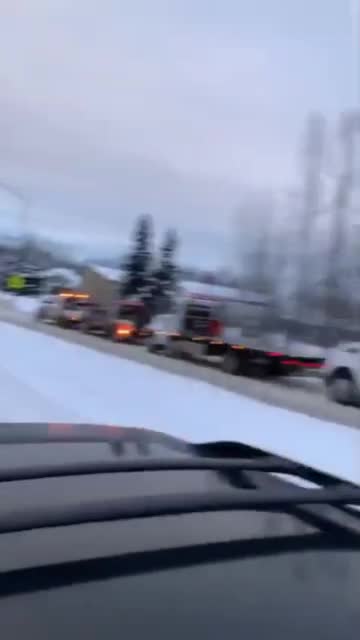 Freedom convoy in Alaska, USA 🇺🇸