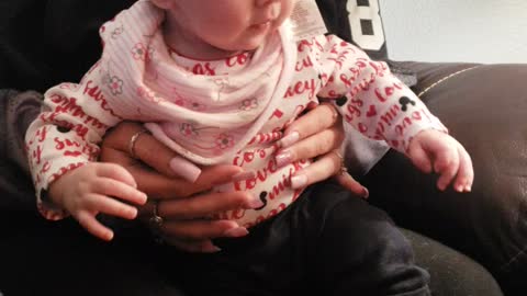 Niece came to visit