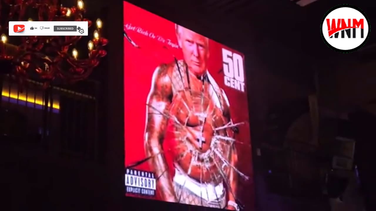 50 Cent Trump Tribute Live in Boston @ Big Night Live after Trump assassination attempt