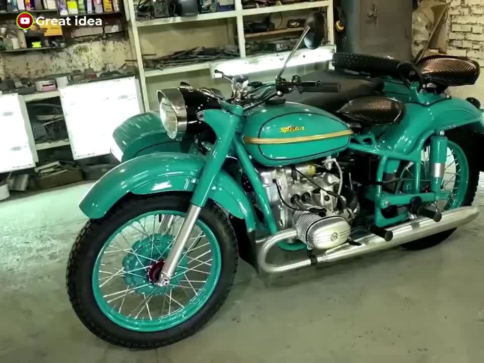 Old Soviet Motorcycle Restoration