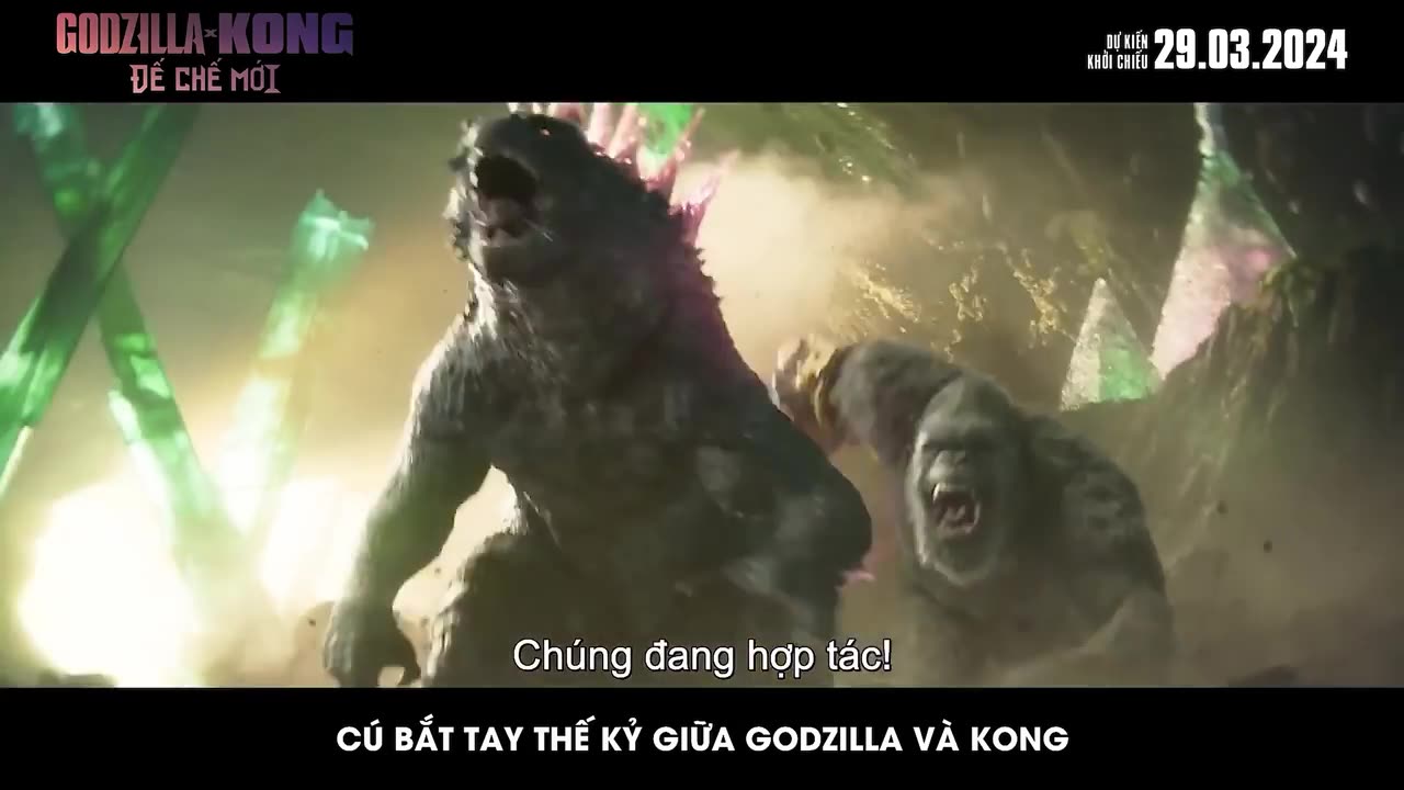 GODZILLA X KONG "Baby Kong" Reveal Trailer (2024) The New Empire Movie