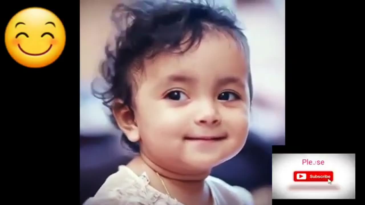 Very cute Baby Smiling