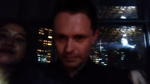 Making friends in a nightclub together