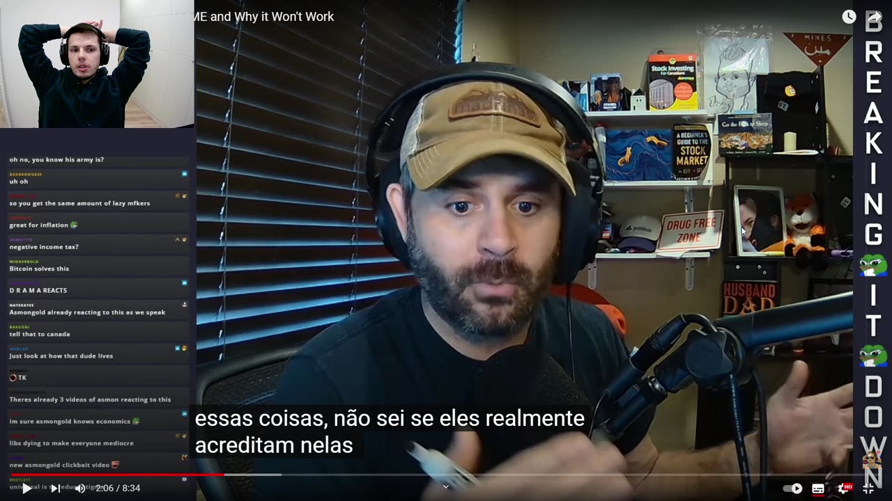 REACT: IMANGADZHI -> CORRI 3 MARATONAS EM 7 DIAS || THESTOCKGUY, WINDOH, IMANGADZHI, BRETT CONTI