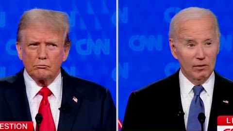 Biden demonstrates Dementia at the CNN Debate