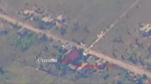 Russian Aerospace Forces bombing temporary deployment points of Ukrainian army in Verkhnokamianske