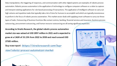 Robotic Process Automation Market