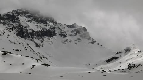 snowy mountain