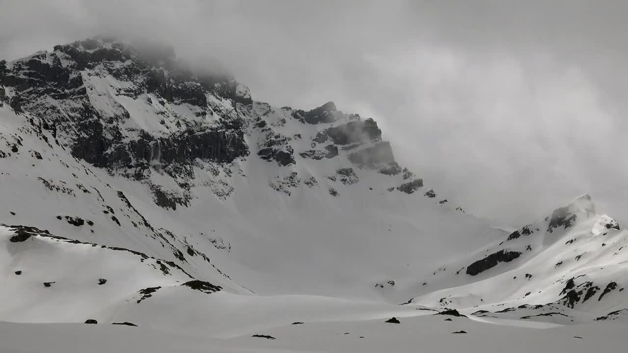 snowy mountain
