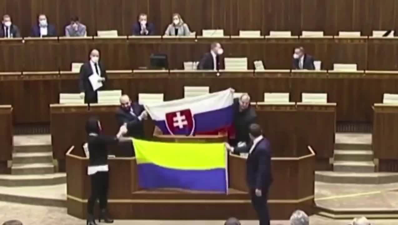 Spicy Slovakian parliament.