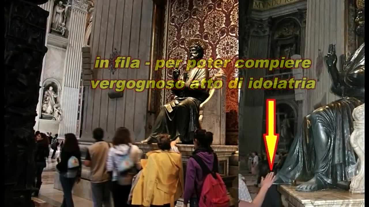 Una Scomoda Verità-L'IDOLATRIA DELLA CHIESA PAGANA CATTOLICA E I LORO CULTI PAGANI DEI MORTI DOCUMENTARIO SONO PECCATORI COME NELLE ALTRE RELIGIONI?SI MORIRANNO NEI LORO PECCATI?SI