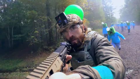 Zombie Airsoft Battle