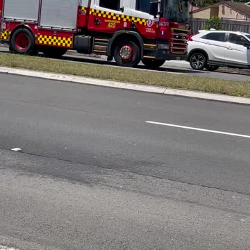 Fire Truck On The Scene