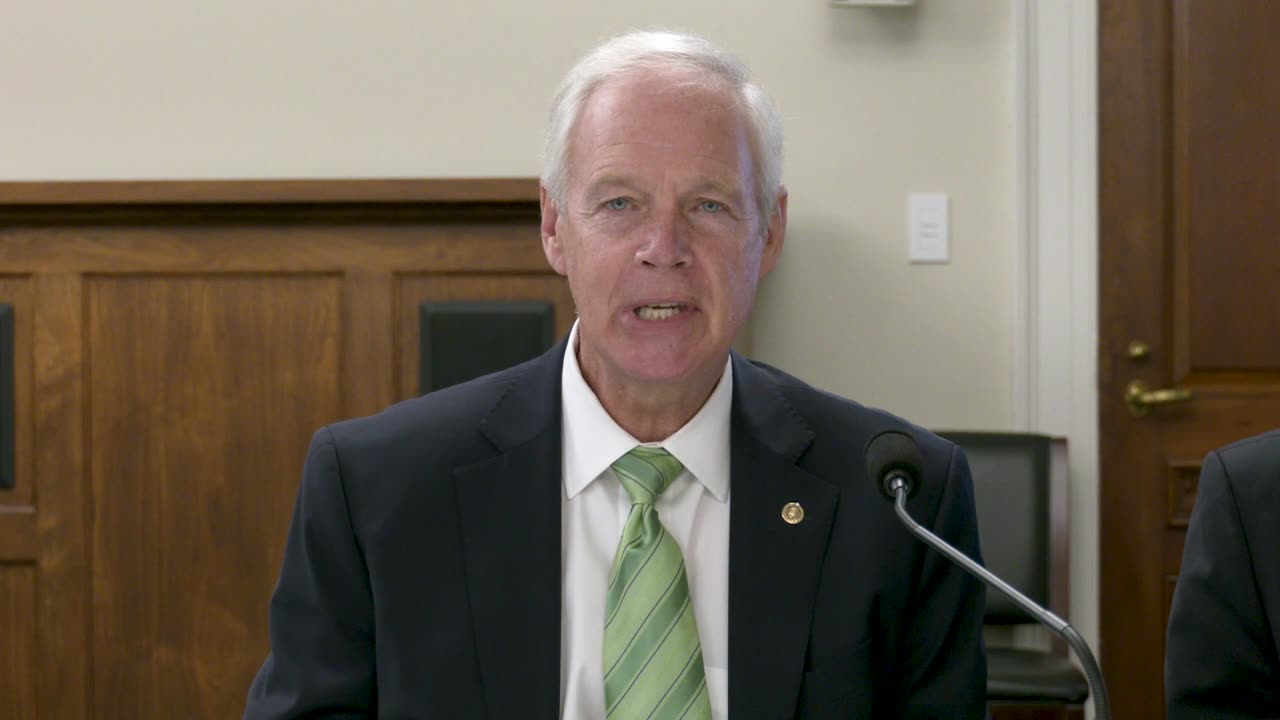 Senator Ron Johnson Remarks | The Sovereignty Summit, May 23, 2024