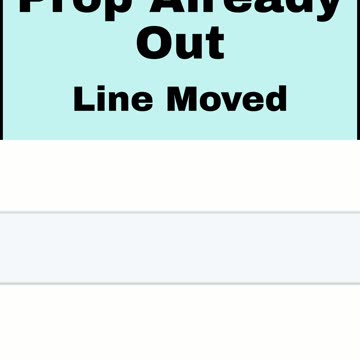 Taylor Swift Prop Already Out - Line Moved