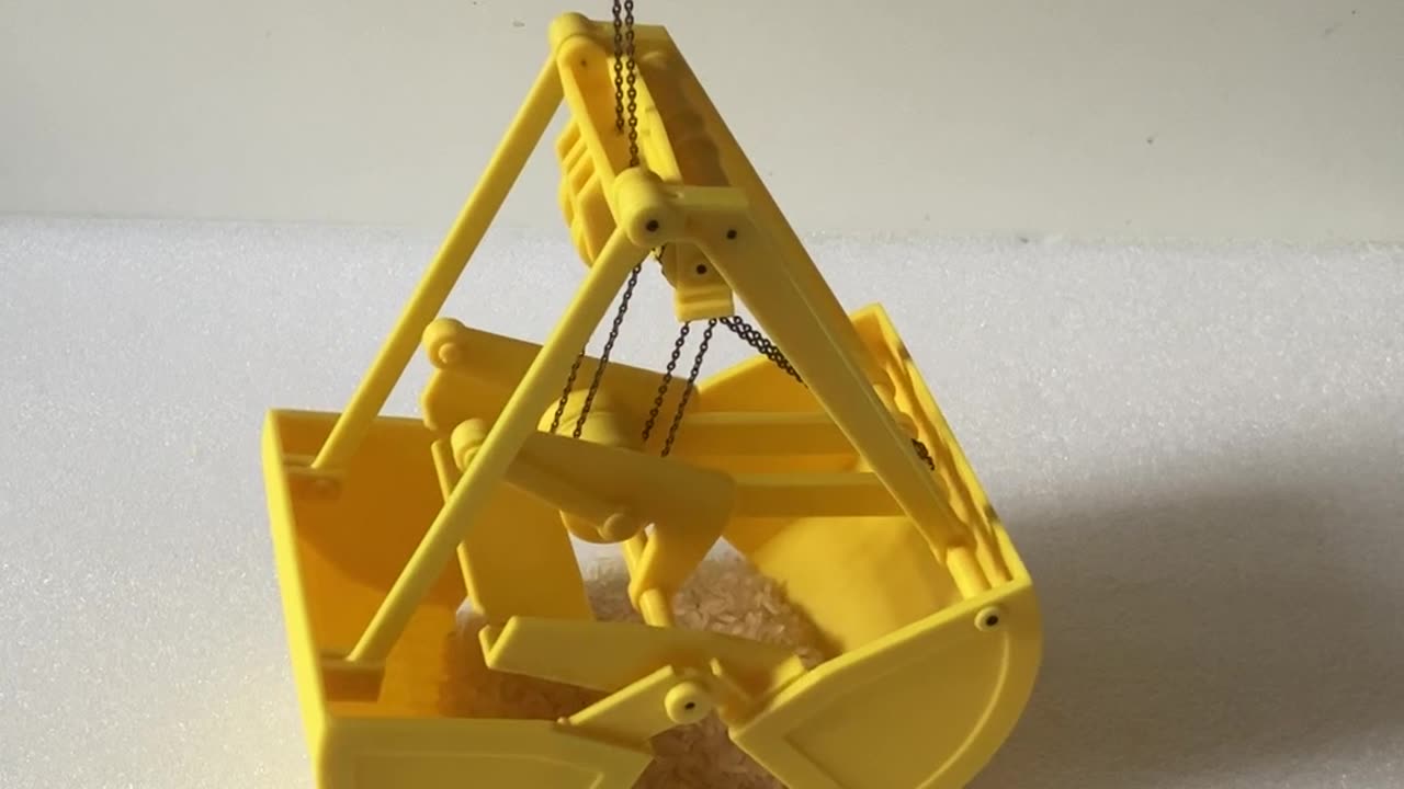 3d printed grab bucket