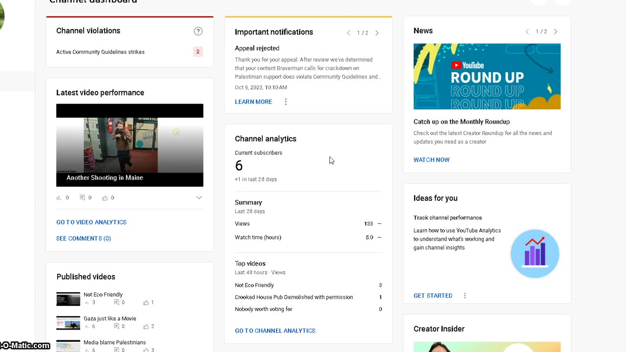 What gets you banned on Youtube Educational Video