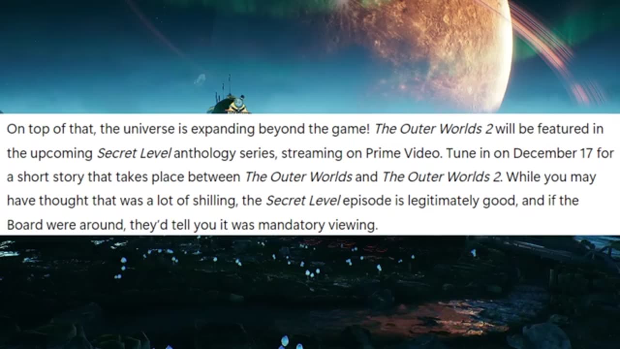 The TRUTH On The Outer Worlds 2…