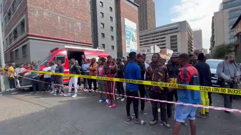 More than 100 residents seeking closure outside Usindiso for Women and Children building