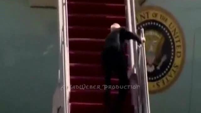 Biden Falls (with added music)