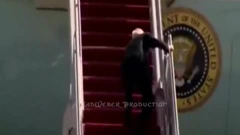 Biden Falls (with added music)