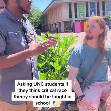 Black Menaces asks UNC students if they think critical race theory should be taught in school