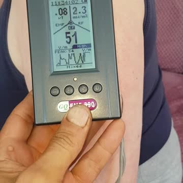 EMF signal from the vaccinated