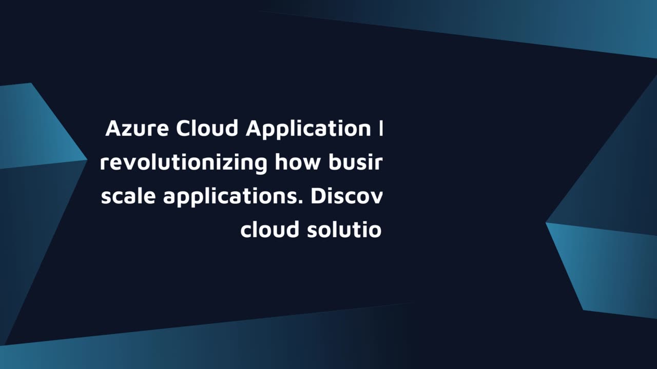 The Future of Azure Cloud Application Development