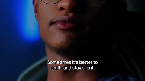 Sometimes it's just better to stay silent